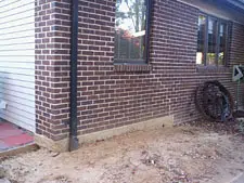 Helitech professional service work for helical pier installation