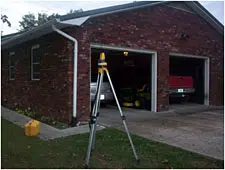 Helitech professional service work for helical pier installation