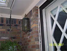 Helitech professional service work for helical pier installation in Paducah, KY