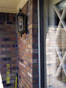 Helitech professional service work for helical pier installation in Paducah, KY