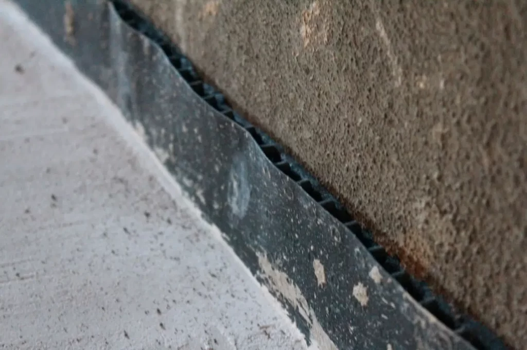Helitech basement waterproofing work for waterproofing