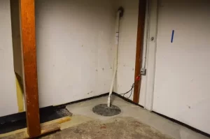 Helitech basement waterproofing system for community giveaway