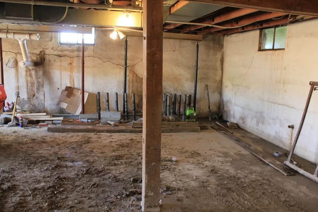Helitech basement waterproofing work for waterproofing
