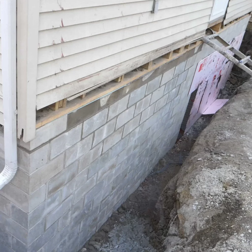 Helitech foundation repair work for foundation services