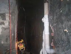 Helitech professional service work for shotcrete application