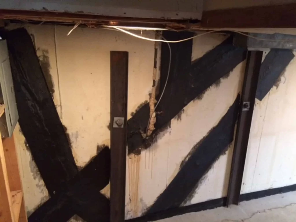 Helitech foundation after repair completion for foundation services