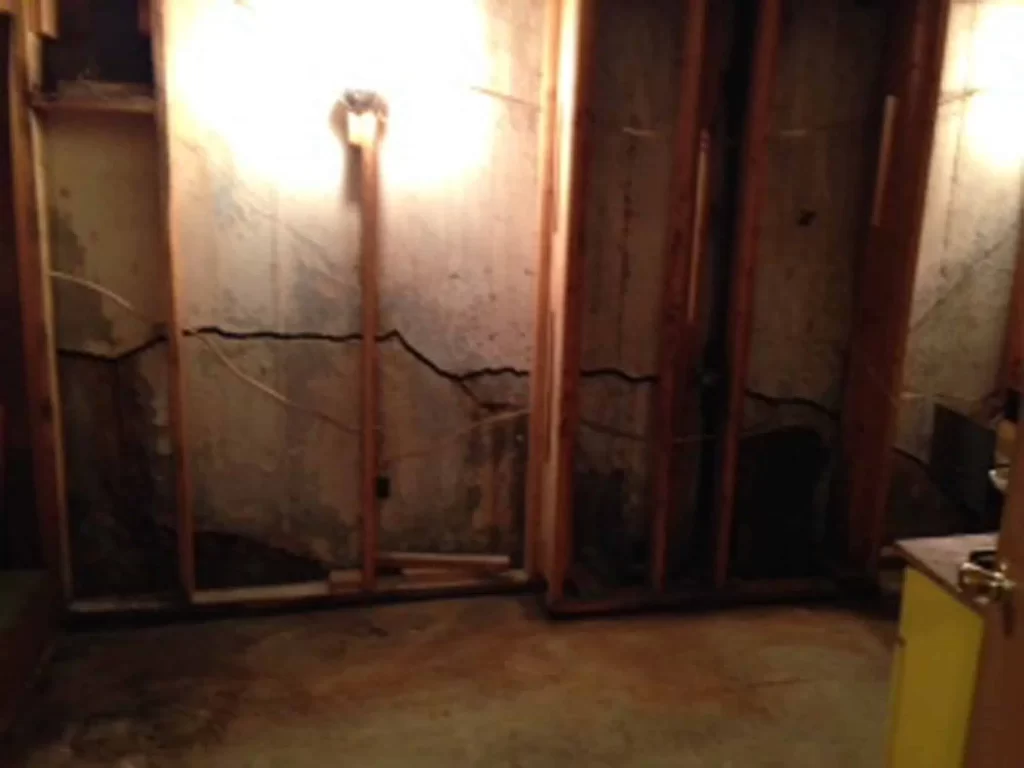 Helitech foundation before repair work for foundation services