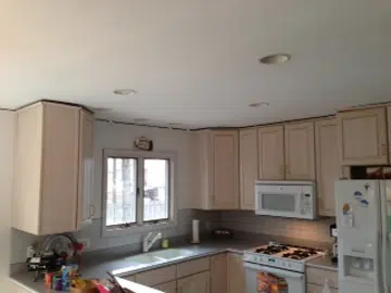 Helitech foundation before repair work for basement repair in St. Louis, MO