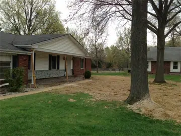 Helitech foundation repair work in progress for basement repair in St. Louis, MO