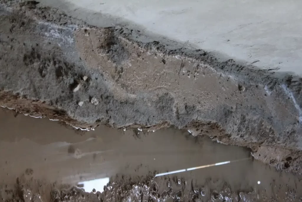 Helitech basement waterproofing work for waterproofing