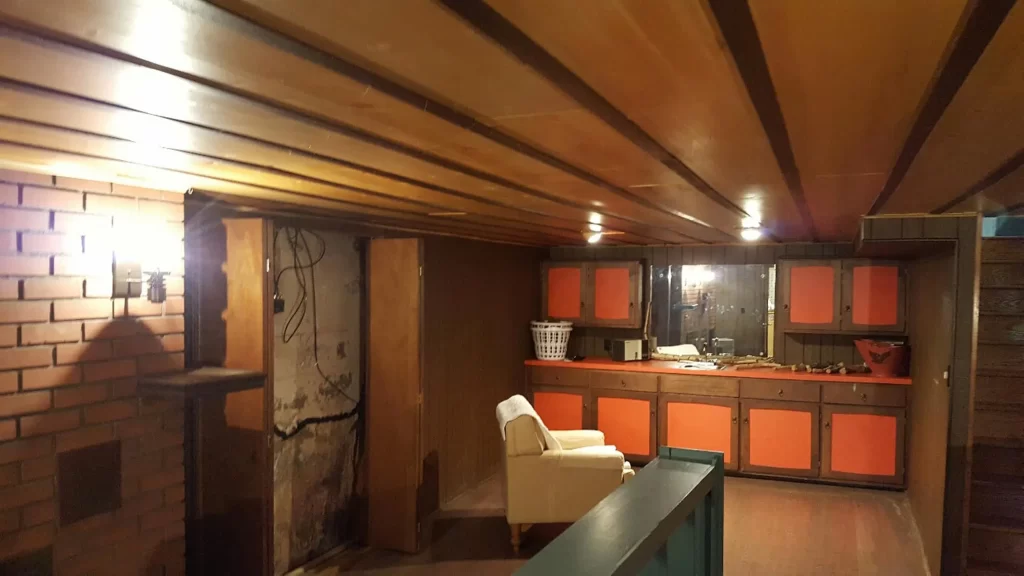 Helitech professional service work for basement repair