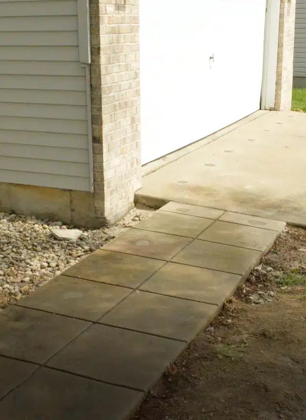 concrete path