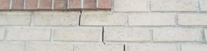 Helitech cracked brick wall damage for cracked brick repair