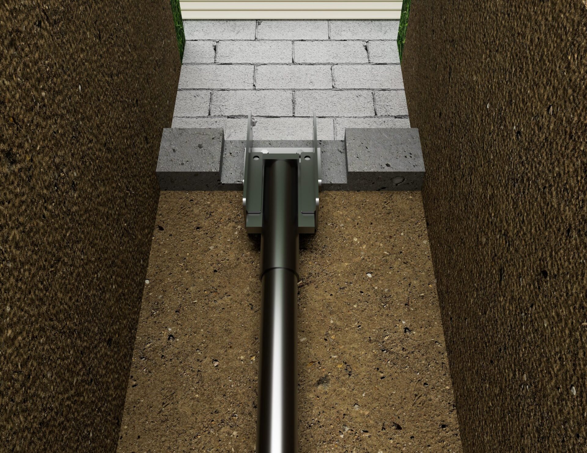 Foundation Repair_Resistance_Piers_Rendering