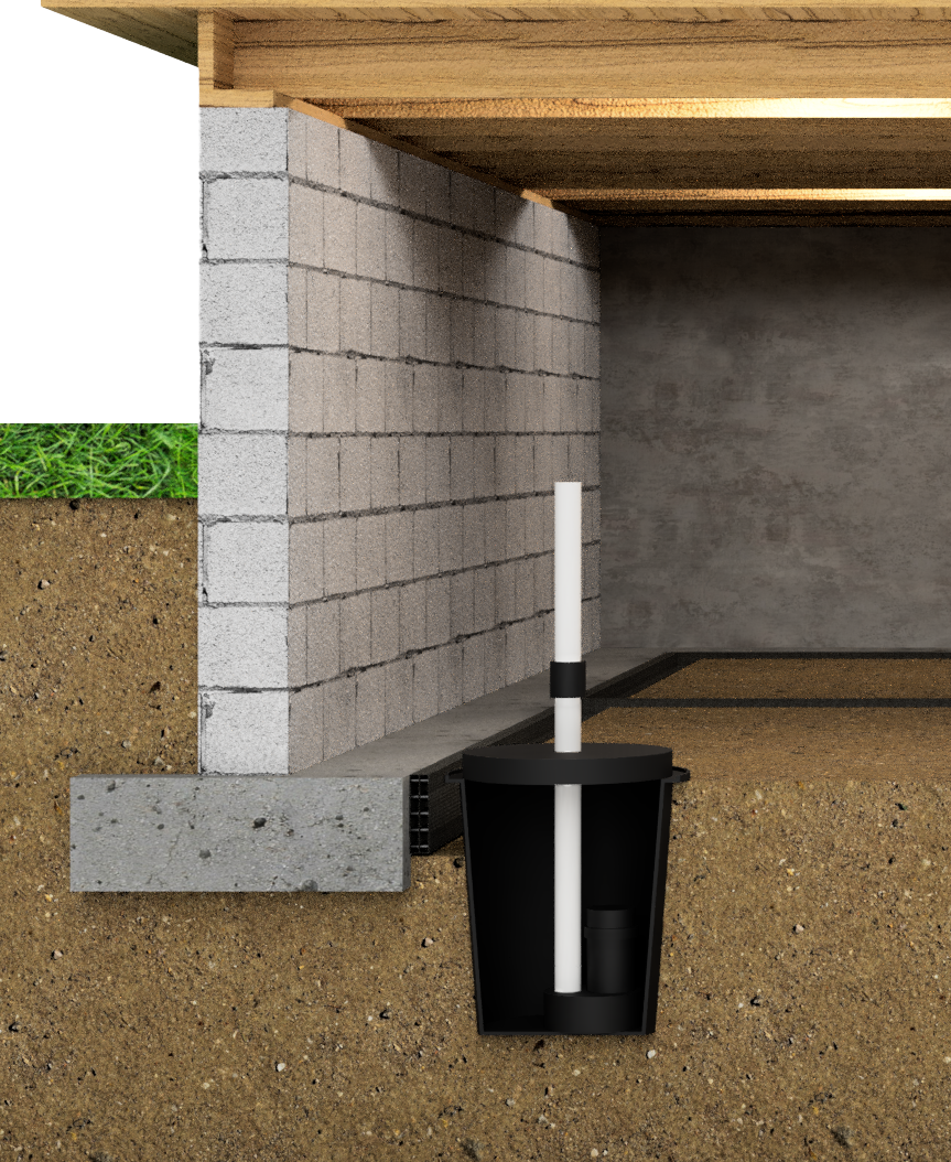 Crawl Space Waterproofing