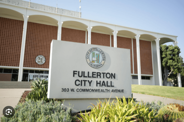 City of Fullerton Sign