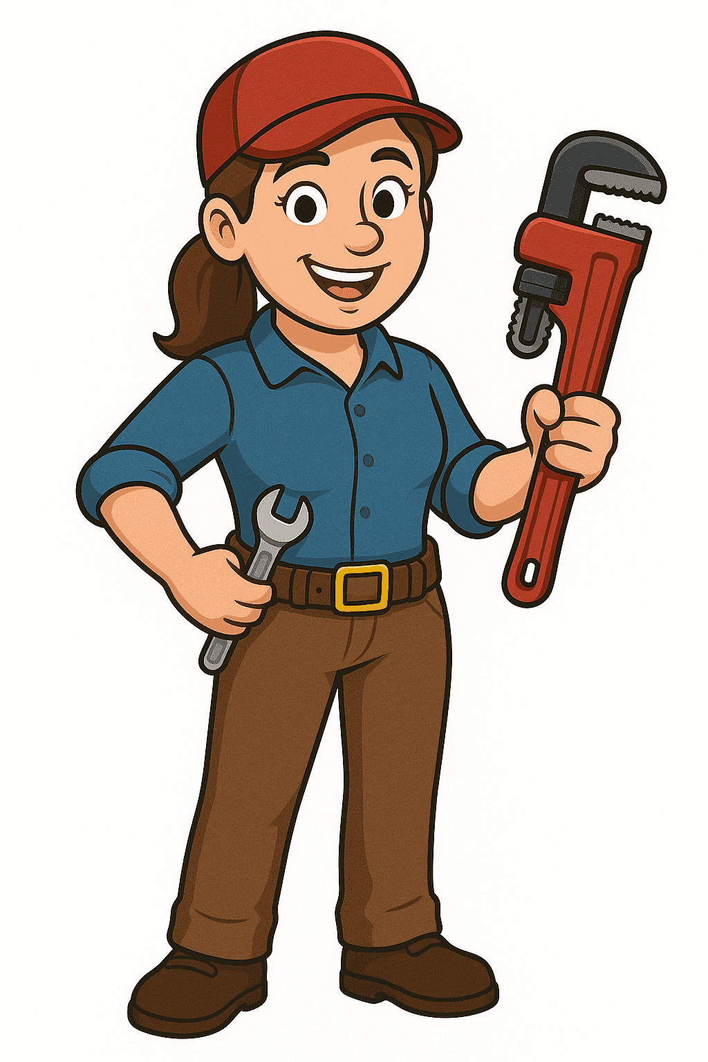 Liquid Plumber Woman