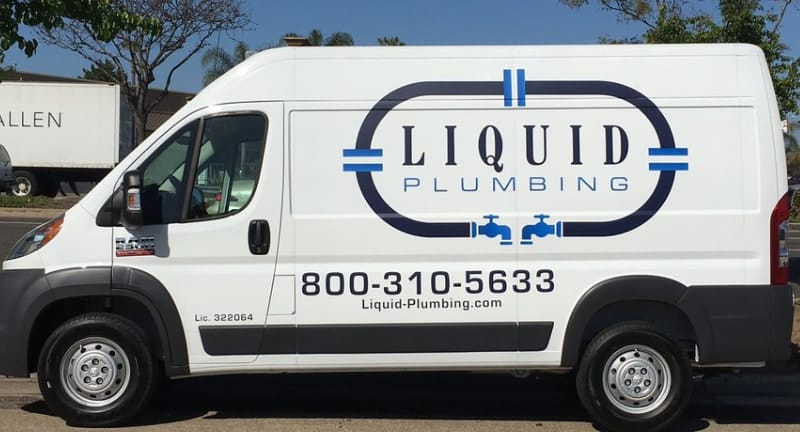 Liquid Plumbing Truck in Orange County