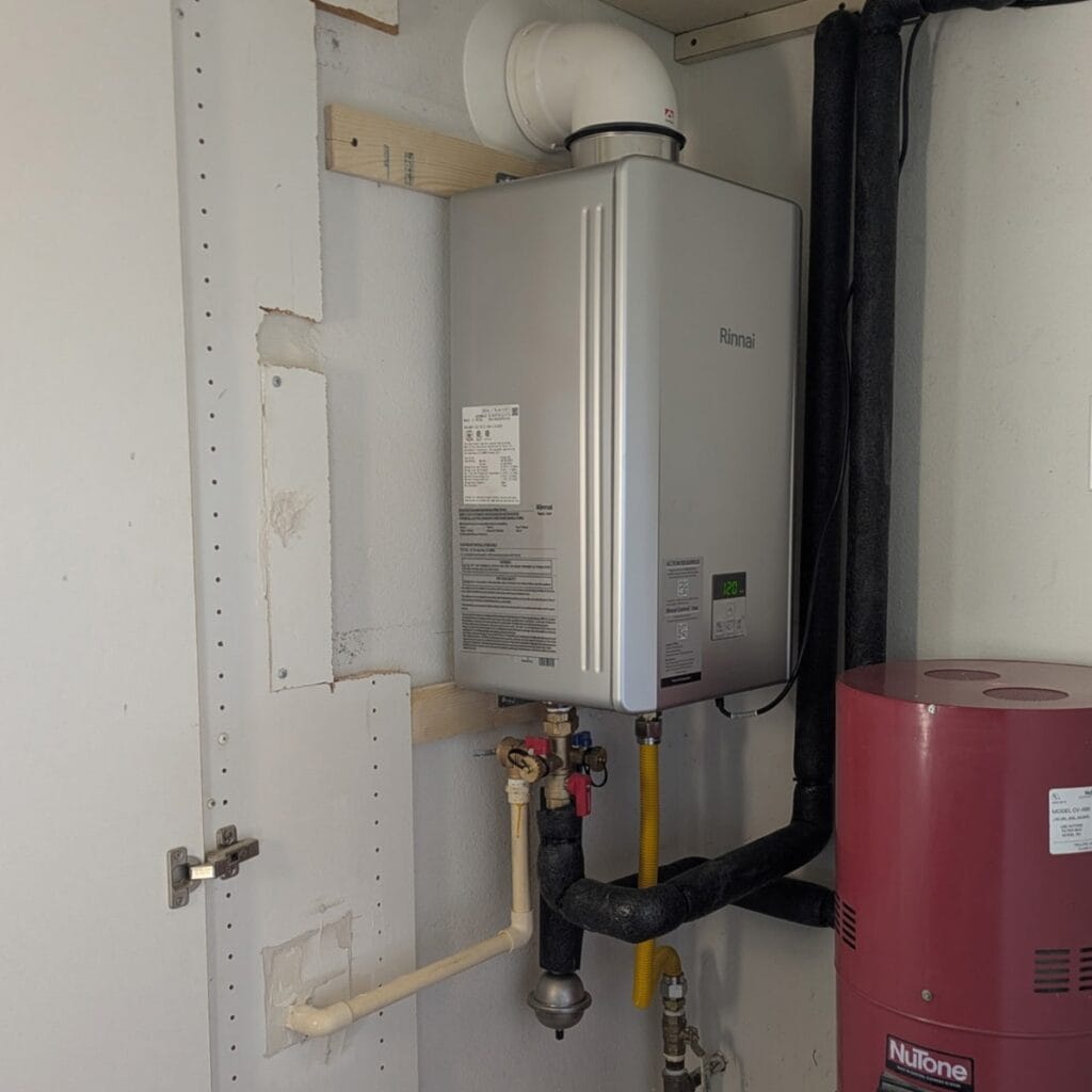 Rinnai Tankless Water Heater Replacement in Temecula, CA