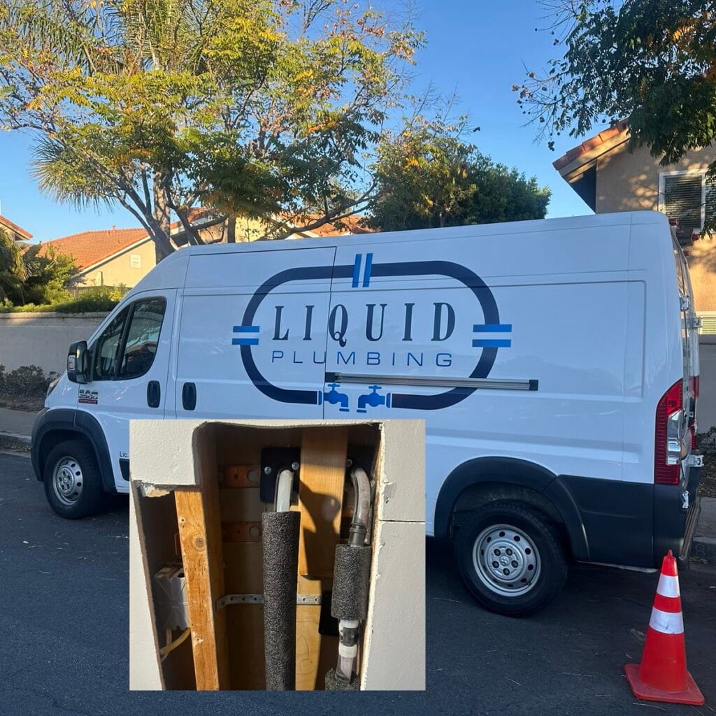 Copper Pipe Replacement with PEX in Rancho Santa Margarita, CA - Liquid Plumbing