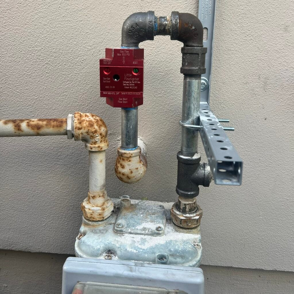 Seismic Shut Off Valve Installation in Newport Beach, CA by Liquid Plumbing